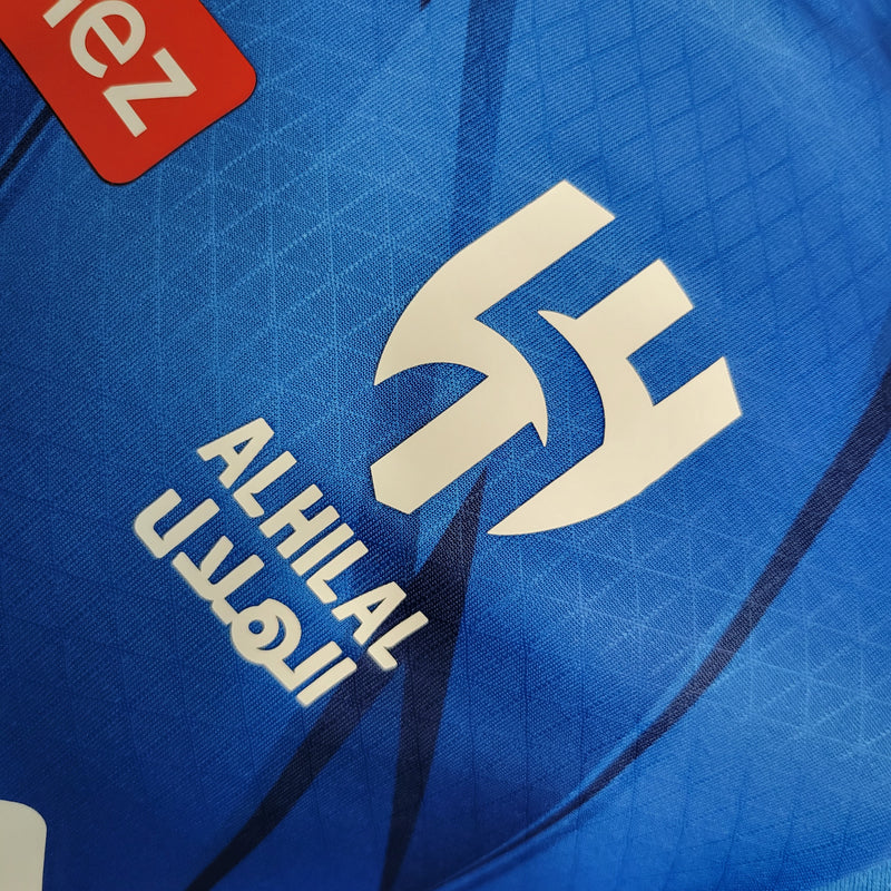 CAMISA DO AL HILAL I 23/24 AZUL VERSÃO JOGADOR