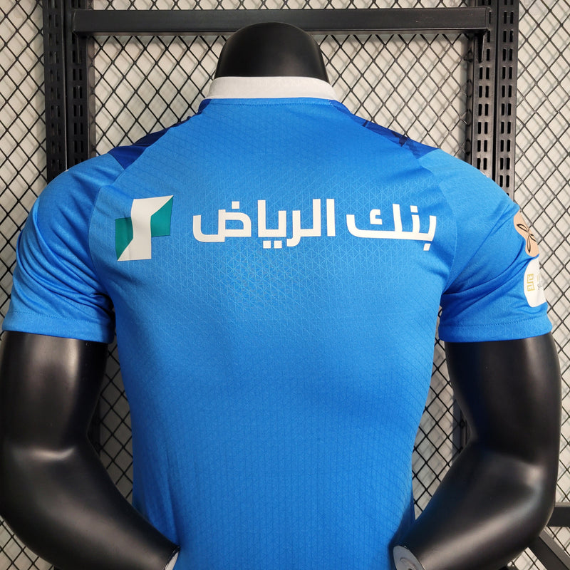 CAMISA DO AL HILAL I 23/24 AZUL VERSÃO JOGADOR