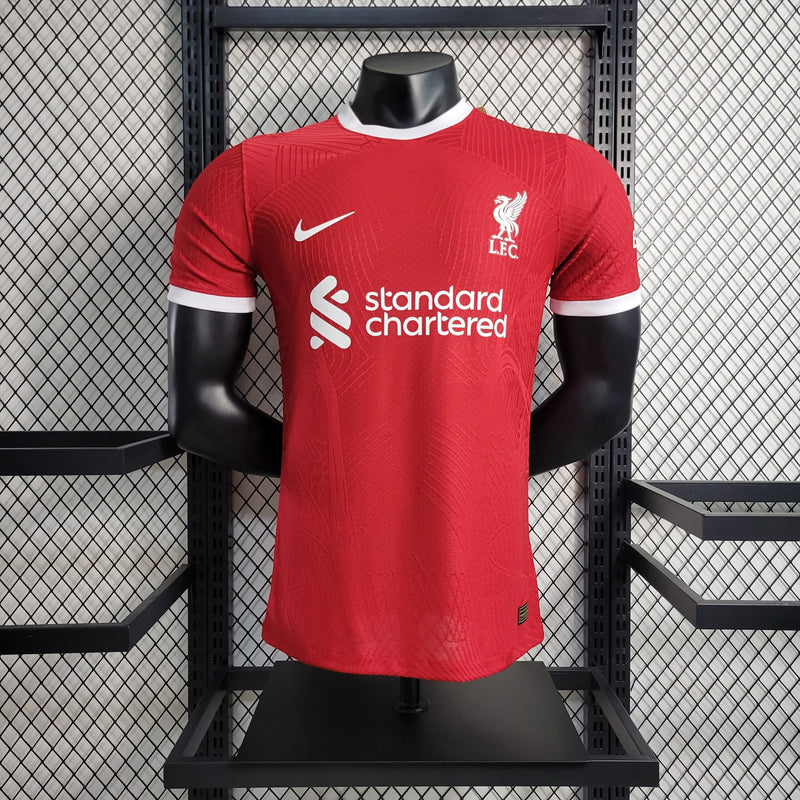 CAMISA DO LIVERPOOL 23/24 VERMELHA VERSÃO JOGADOR