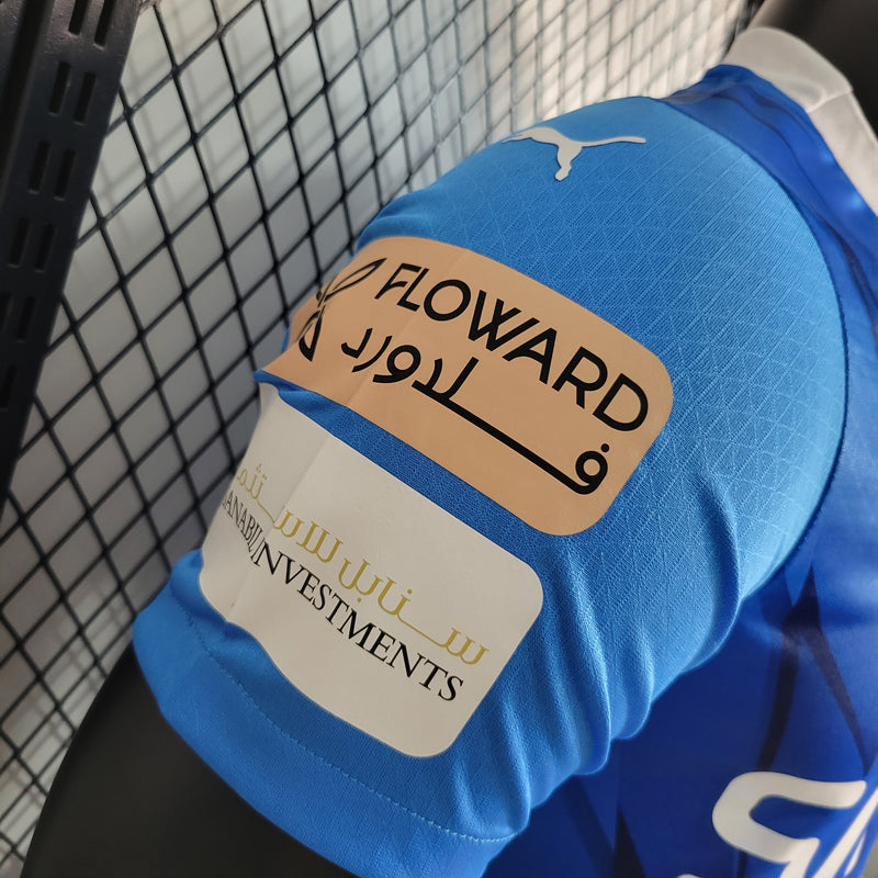 CAMISA DO AL HILAL I 23/24 AZUL VERSÃO JOGADOR