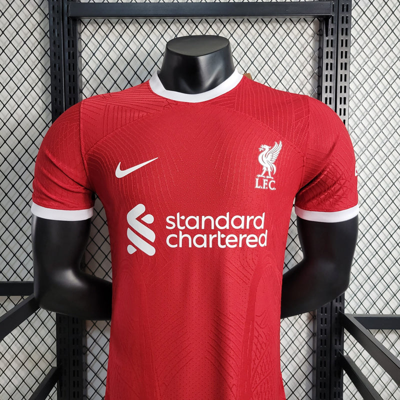 CAMISA DO LIVERPOOL 23/24 VERMELHA VERSÃO JOGADOR