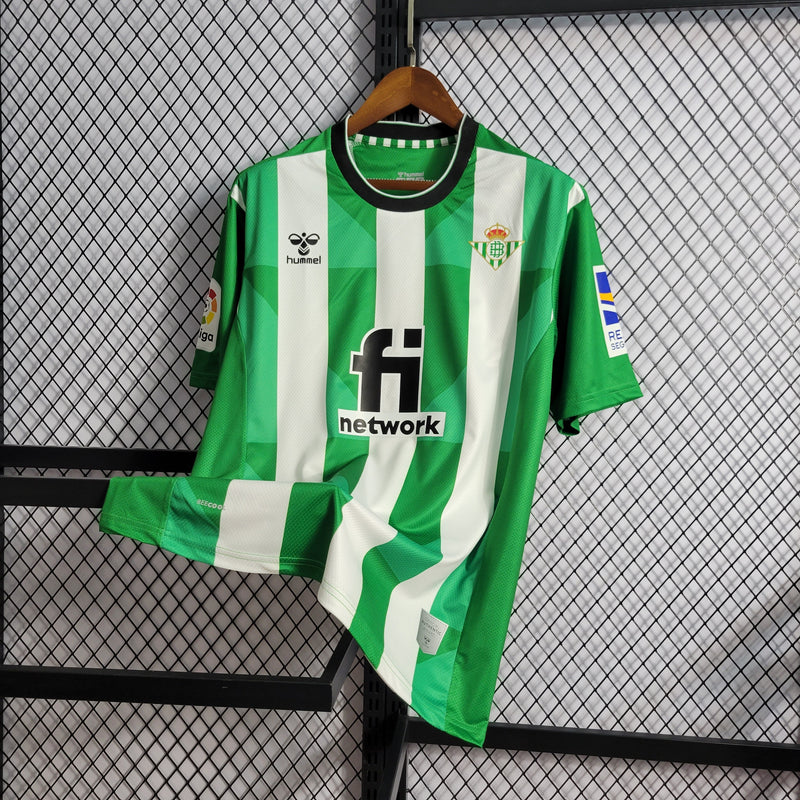 CAMISA DO REAL BETIS 22/23 VERDE E BRANCO