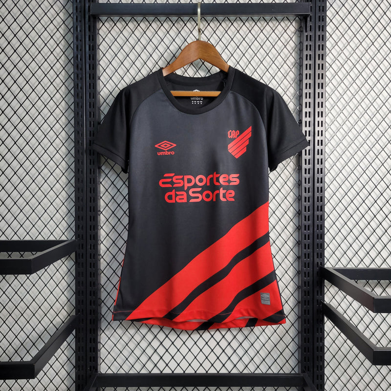 CAMISA FEMININA DO ATLETICO PARANAENSE 23/24 PRETO