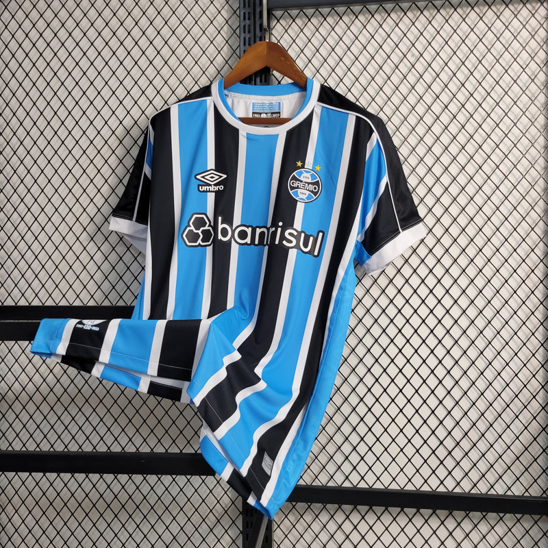 CAMISA DO GRÊMIO 23/24 AZUL E PRETO