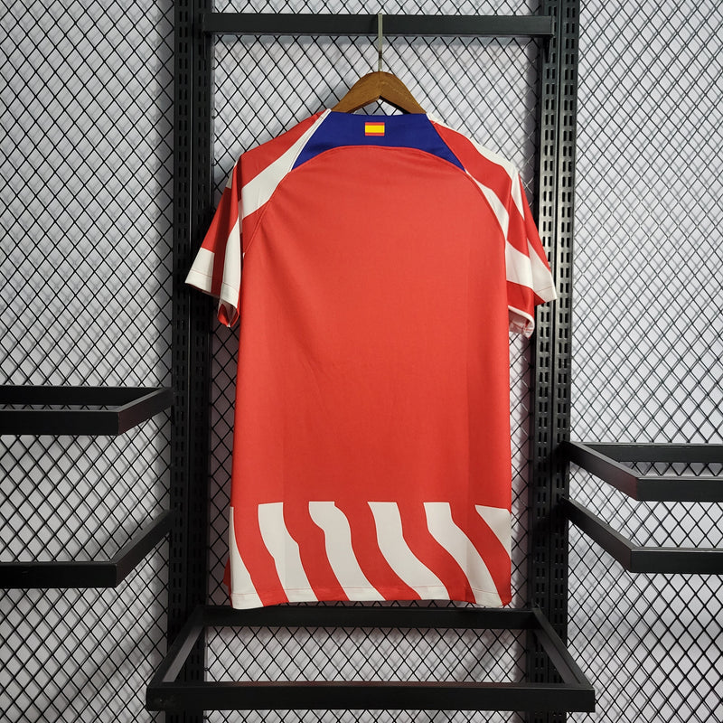 CAMISA DO ATLETICO DE MADRID 22/23 TRADICIONAL