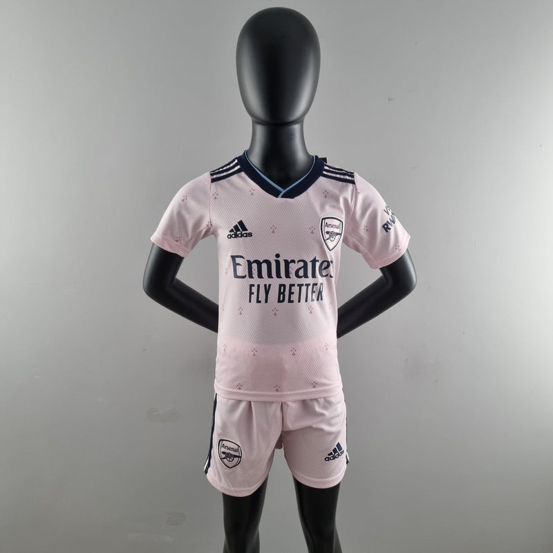 Conjunto Infantil Arsenal 2022/23 - Third - ResPeita Sports 