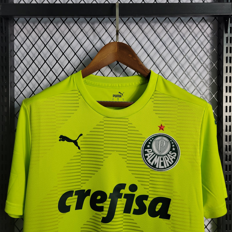 CAMISA DO PALMEIRAS 22/23 VERDE LIMÃO GOLEIRO