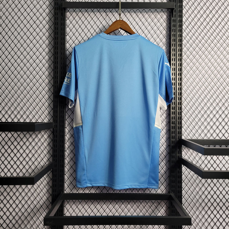 CAMISA DO MANCHESTER CITY 21/22 AZUL TRADICIONAL