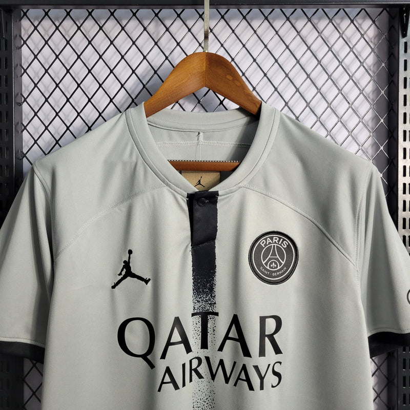 CAMISA DO PARIS SAINT GERMAN 22/23 CINZA