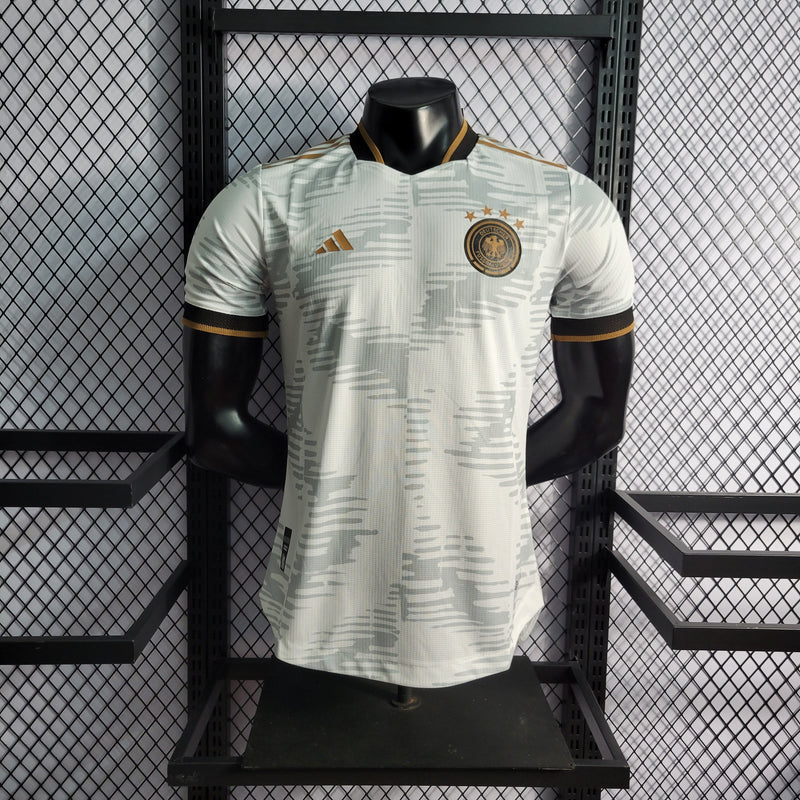 CAMISA DA SELEÇÃO DA ALEMANHA 22/23 BRANCO VERSÃO PLAYER