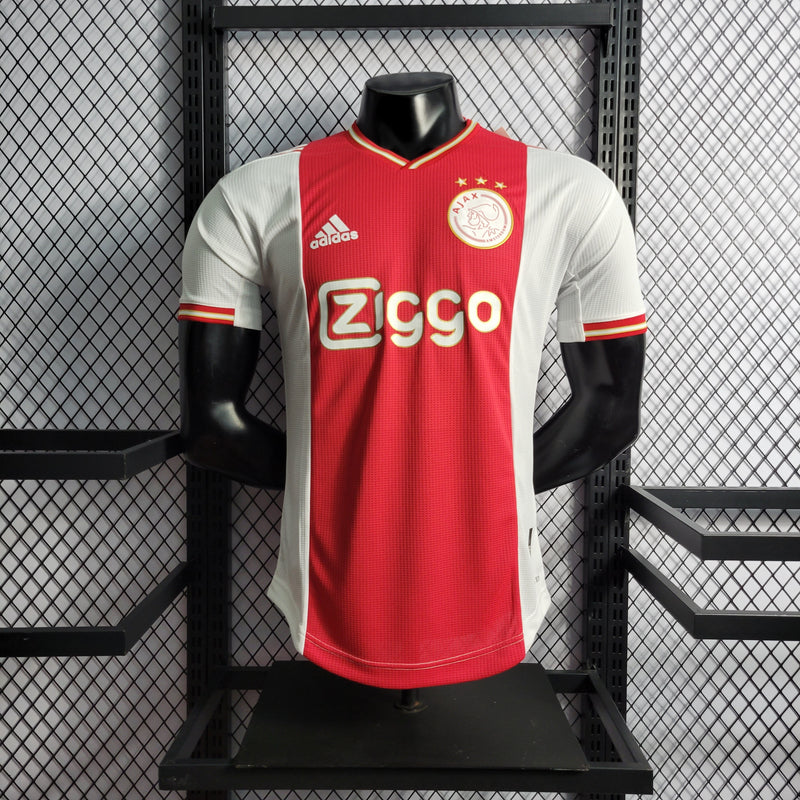 CAMISA DO AJAX 22/23 TRADICIONAL VERSÃO PLAYER