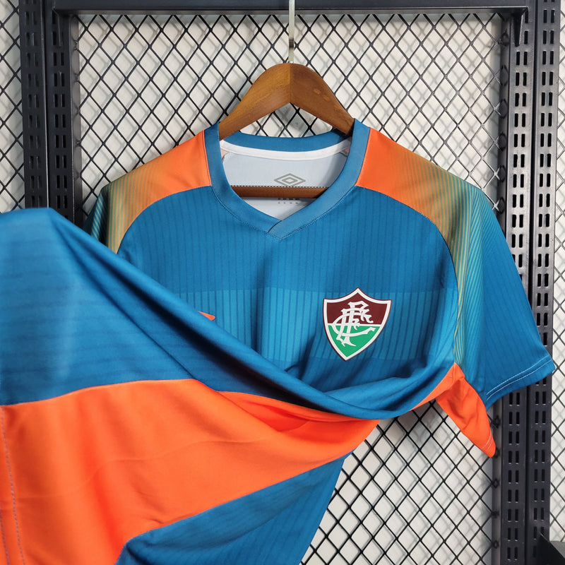 CAMISA DO FLUMINENSE 23/24 AZUL GOLEIRO