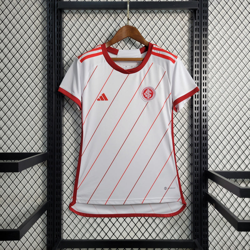 CAMISA FEMININA DO INTERNACIONAL 23/24 BRANCO E VERMELHO