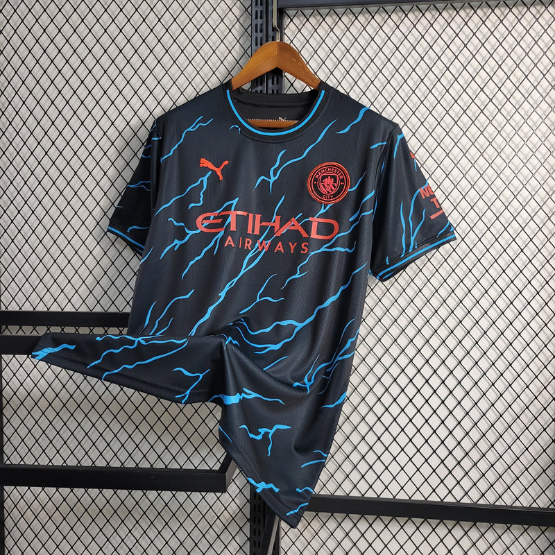 CAMISA DO MANCHESTER CITY 23/24 AZUL TREINO