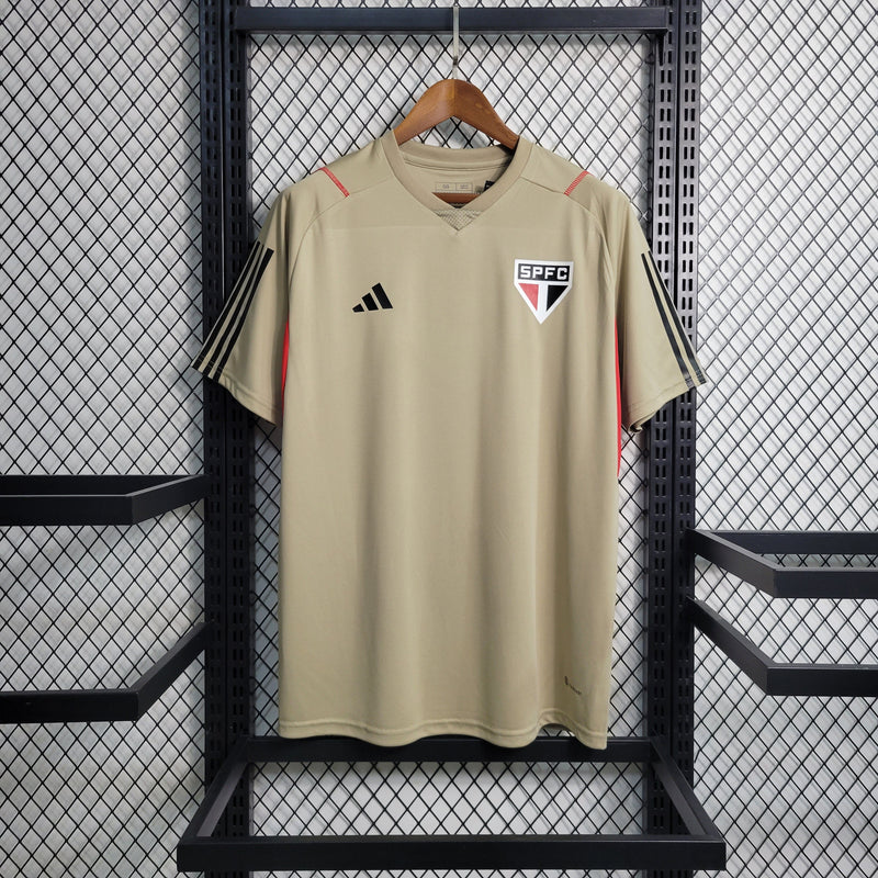 CAMISA DO SÃO PAULO 23/24 DOURADO TREINO