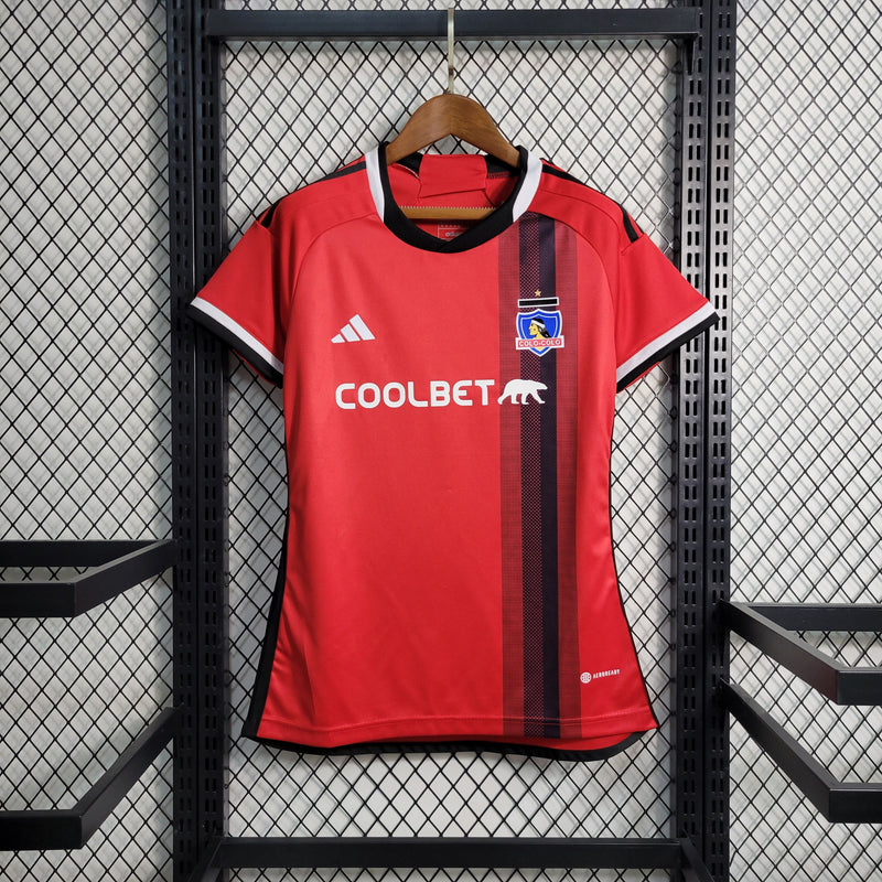 CAMISA FEMININA DO COLO COLO 23/24 VERMELHO