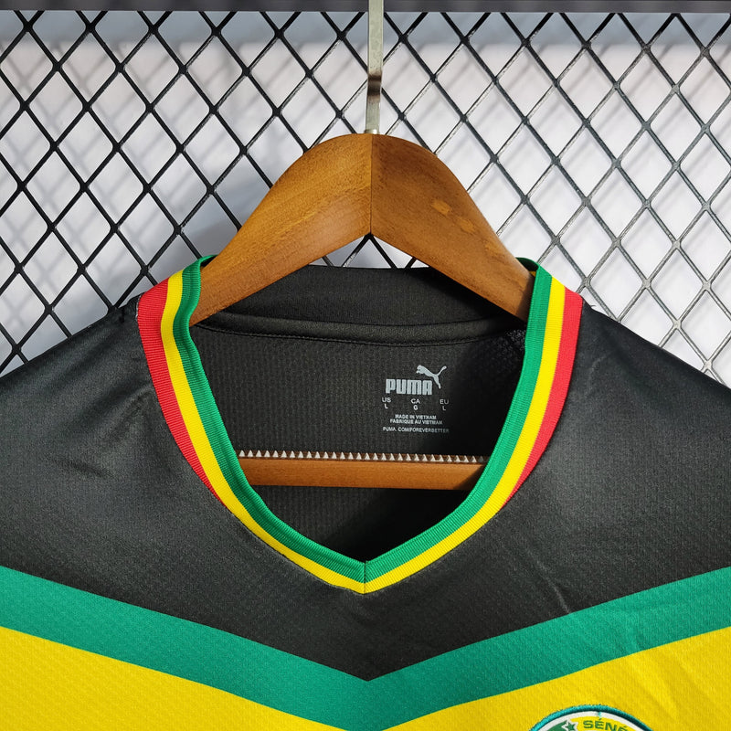 CAMISA DA SELEÇÃO DO SENEGAL 22/23 BLACK