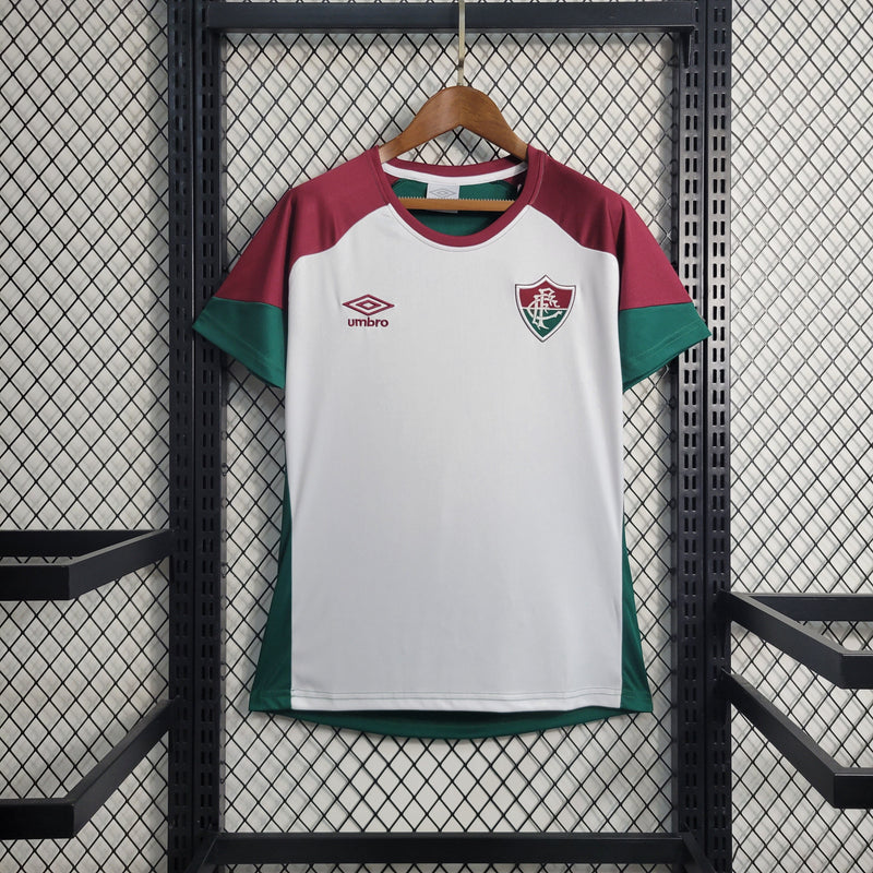 CAMISA FEMININA DO FLUMINENSE 23/24 BRANCO