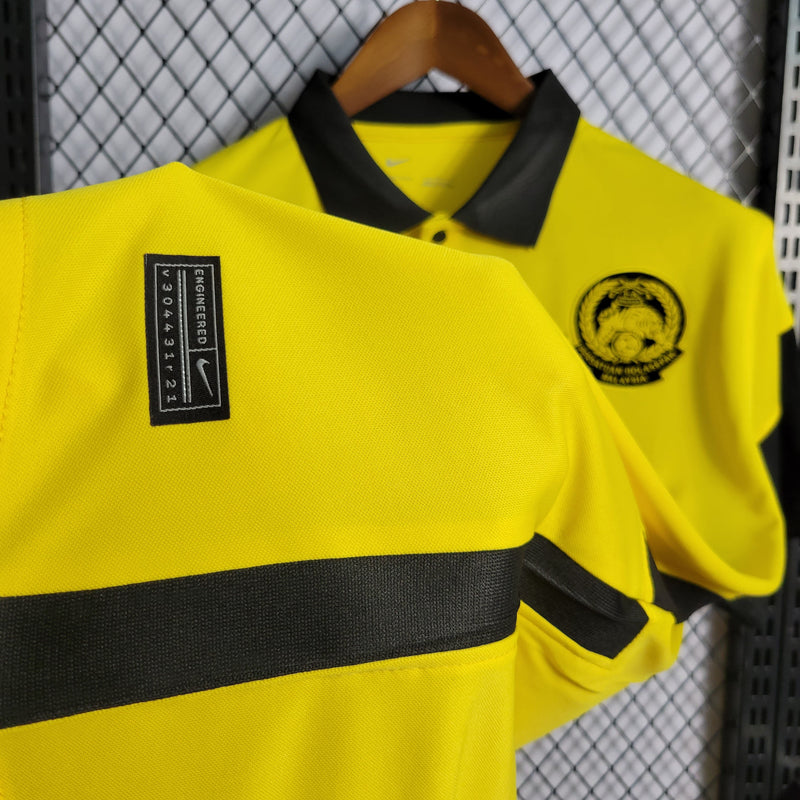 CAMISA DA SELEÇÃO DA MALASIA 22/23 AMARELO