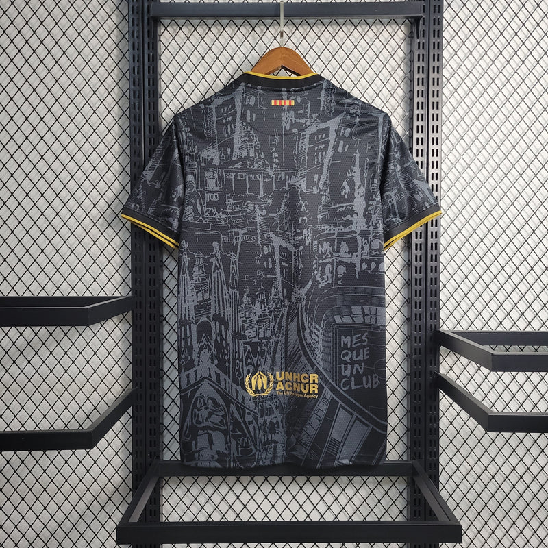 CAMISA DO BARCELONA 23/24 BLACK CONCEPT