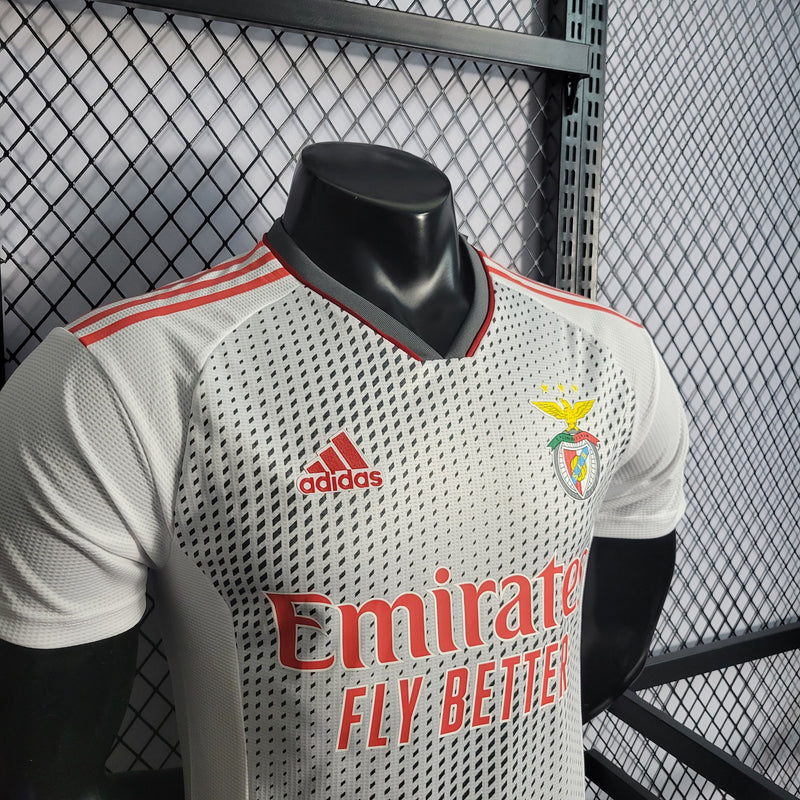 CAMISA DO BENFICA 22/23 BRANCO VERSÃO PLAYER