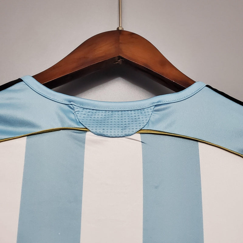 Camisa Retrô Seleção Argentina 2006/06 Home - ResPeita Sports