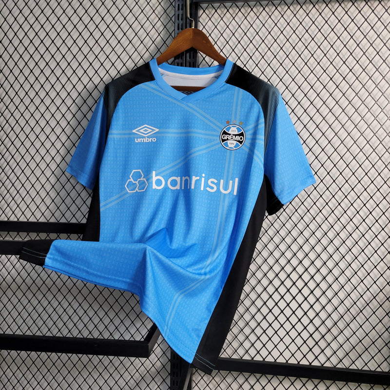 CAMISA DO GRÊMIO 23/24 AZUL E PRETO TREINO