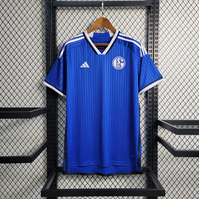 CAMISA DO SHALKE 04 23/24 AZUL