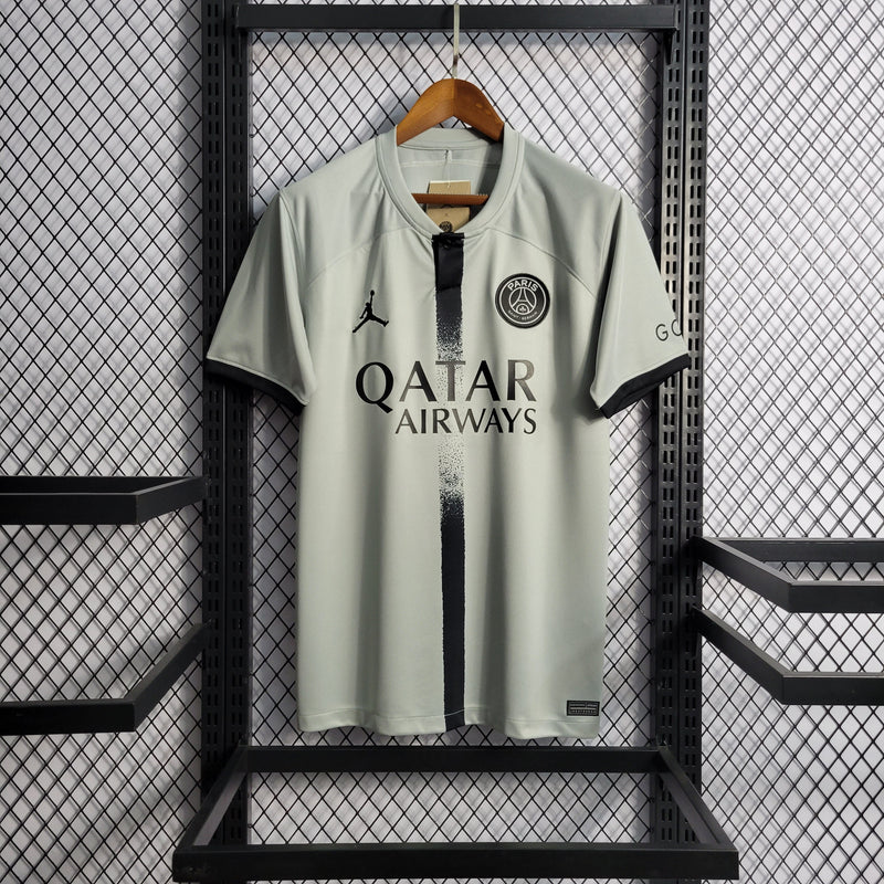 CAMISA DO PARIS SAINT GERMAN 22/23 CINZA