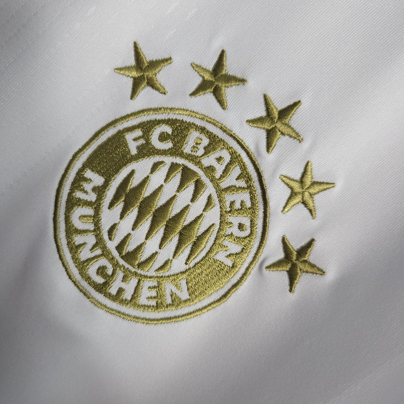 CAMISA DO BAYERN MUNCHEM 22/23 BRANCO