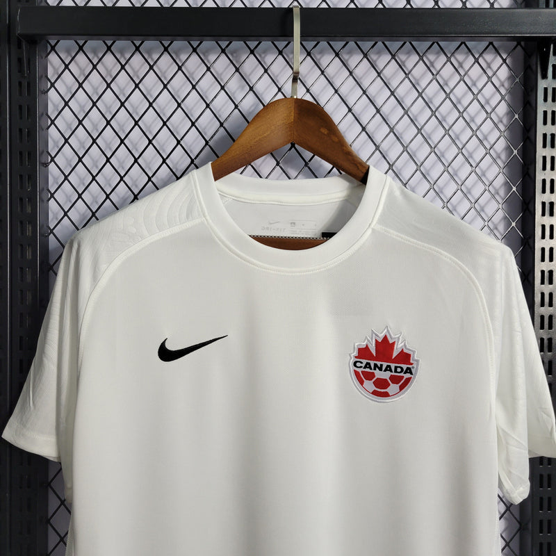 CAMISA DA SELEÇÃO DO CANADA 22/23 BRANCO