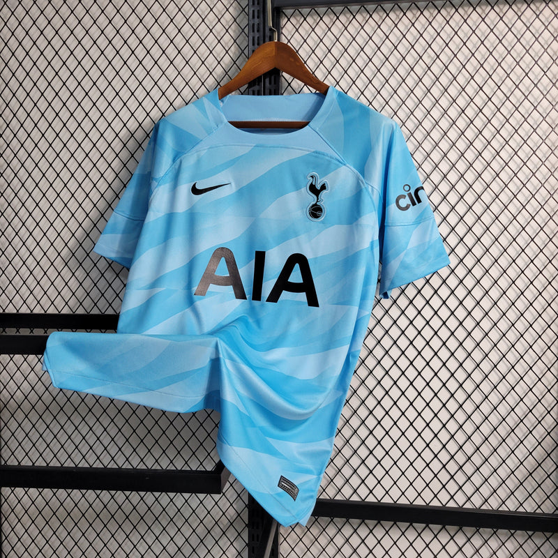 CAMISA DO TOTTENHAN 23/24 AZUL GOLEIRO