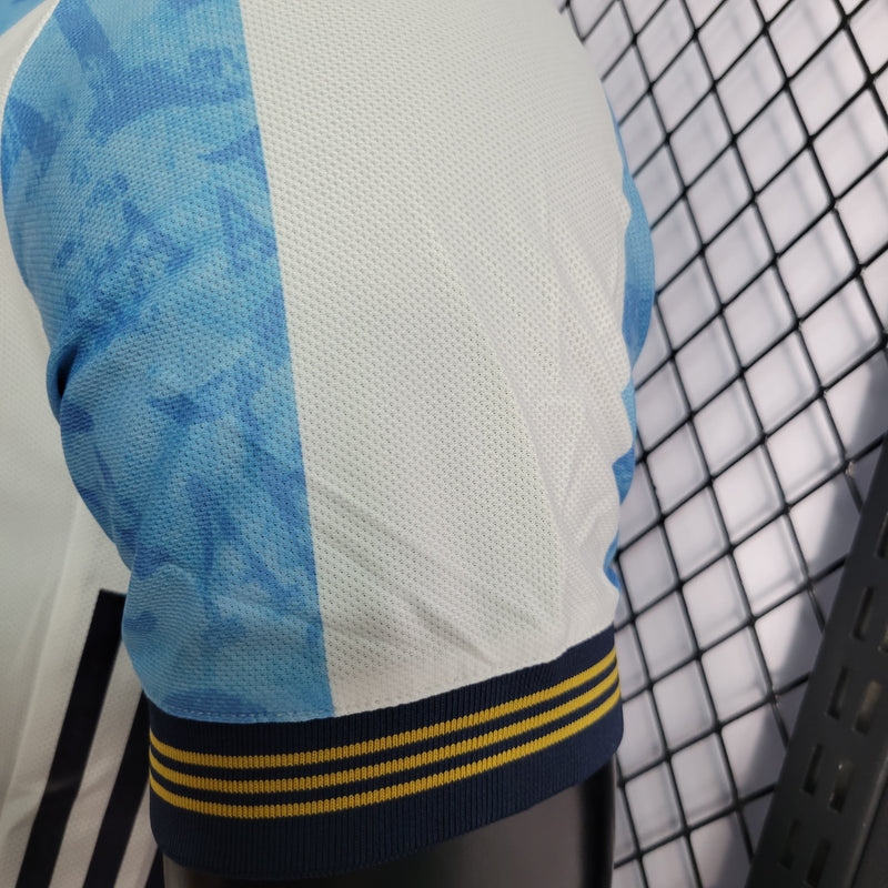 CAMISA DA SELEÇÃO DA ARGENTINA 22/23 AZUL CLARO VERSÃO PLAYER