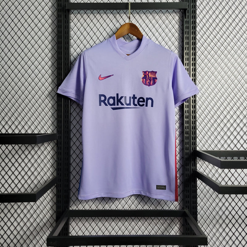 CAMISA DO BARCELONA 21/22 LILAS