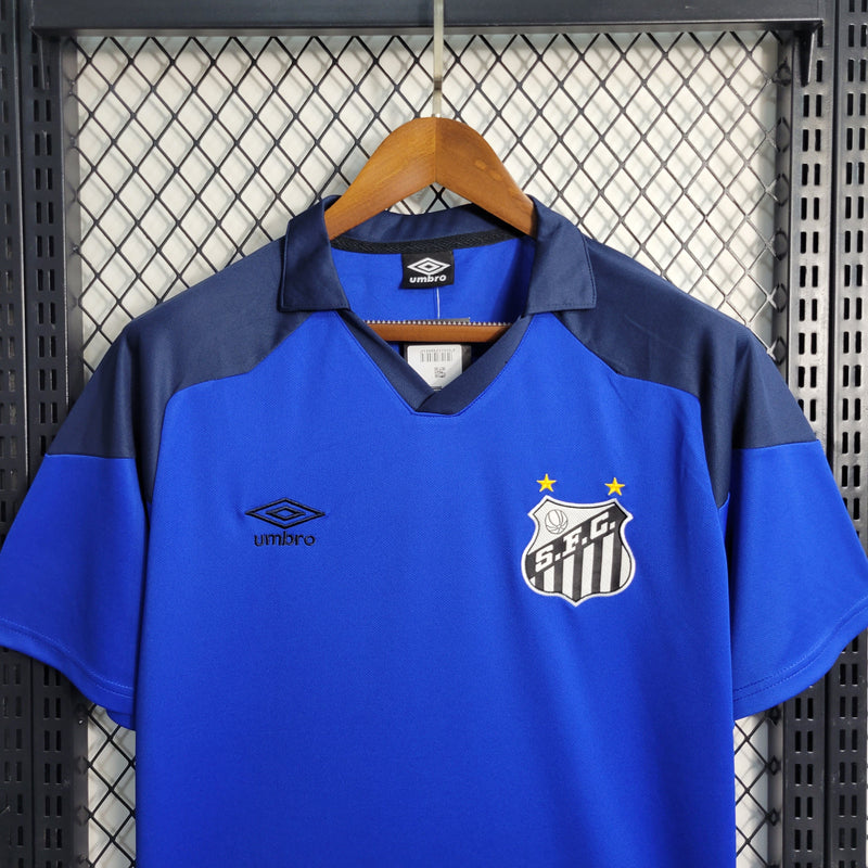 CAMISA DO SANTOS 23/24 AZUL TREINO