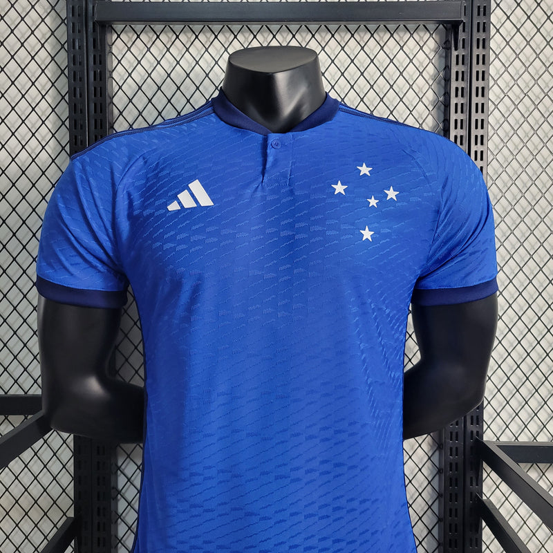 CAMISA DO CRUZEIRO 23/24 AZUL COMEMORATIVA VERSÃO PLAYER