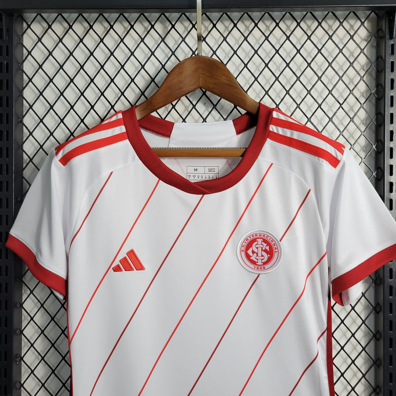 CAMISA FEMININA DO INTERNACIONAL 23/24 BRANCO E VERMELHO