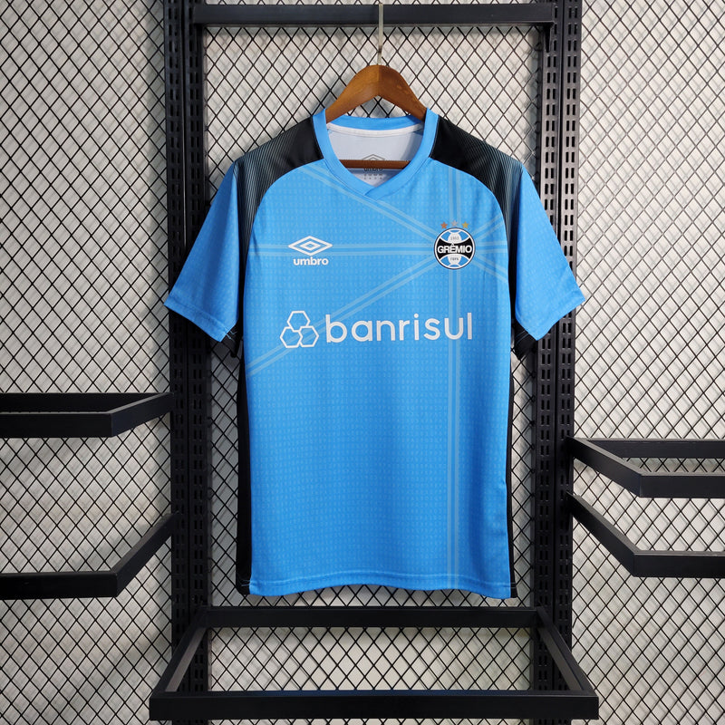 CAMISA DO GRÊMIO 23/24 AZUL E PRETO TREINO