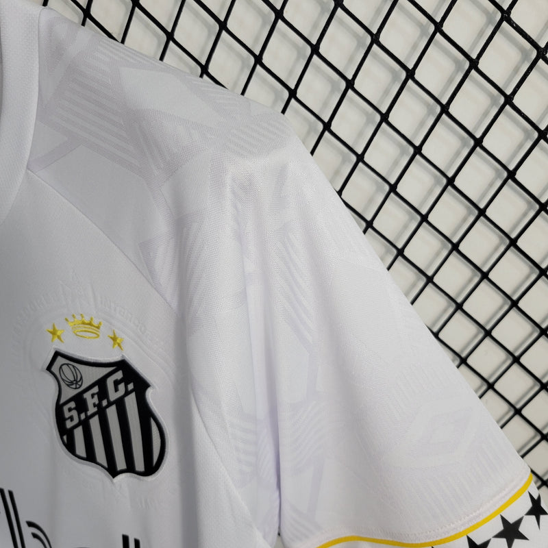 CAMISA DO SANTOS 23/24 BRANCO EDIÇÃO ESPECIAL