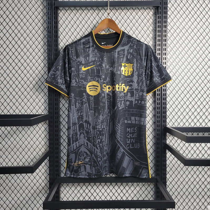 CAMISA DO BARCELONA 23/24 BLACK CONCEPT