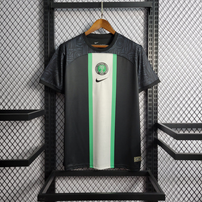 CAMISA DA SELEÇÃO DA NIGÉRIA 22/23 BLACK