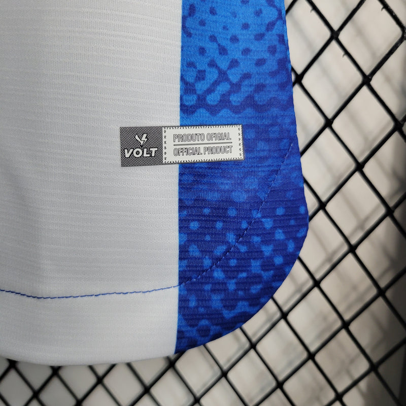 CAMISA FEMININA DO CSA 23/24 BRANCO E AZUL