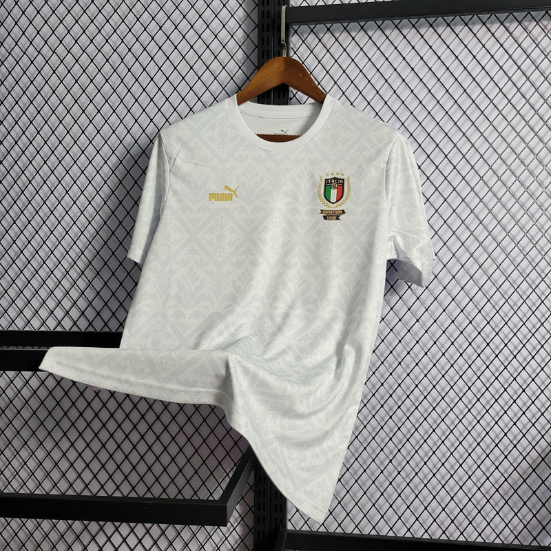 CAMISA DA SELEÇÃO DA ITALIA 22/23 BRANCO EDIÇÃO ESPECIAL