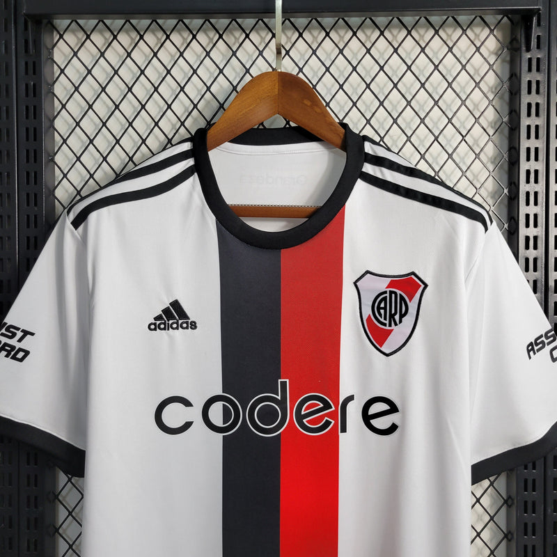 CAMISA DO RIVER PLATE 23/24 BRANCO E VERMELHO