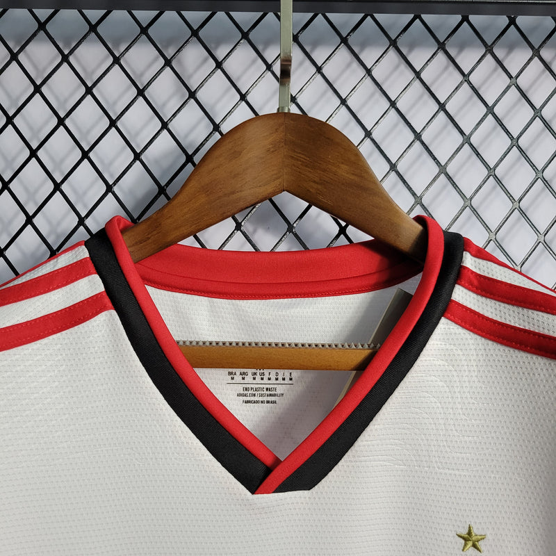 CAMISA FEMININA DO FLAMENGO II 22/23 BRANCO