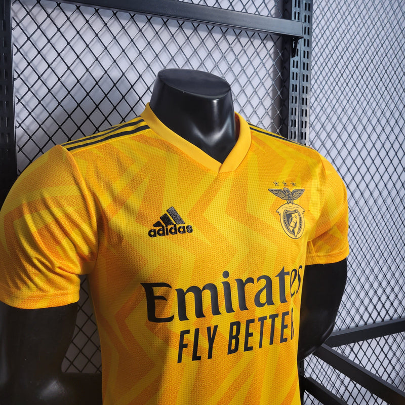 CAMISA DO BENFICA 22/23 AMARELO VERSÃO PLAYER