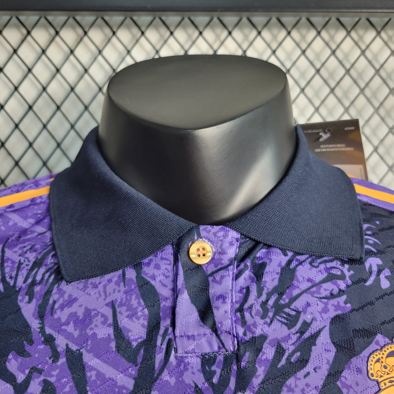 CAMISA DO MANCHESTER CITY 23/24 ROXO EDIÇÃO ESPECIAL VERSÃO JOGADOR