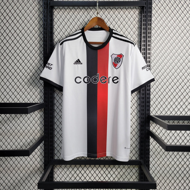 CAMISA DO RIVER PLATE 23/24 BRANCO E VERMELHO