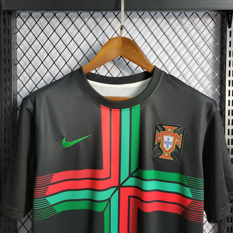 CAMISA DA SELEÇÃO DE PORTUGAL 22/23 BLACK COMEMORATIVA