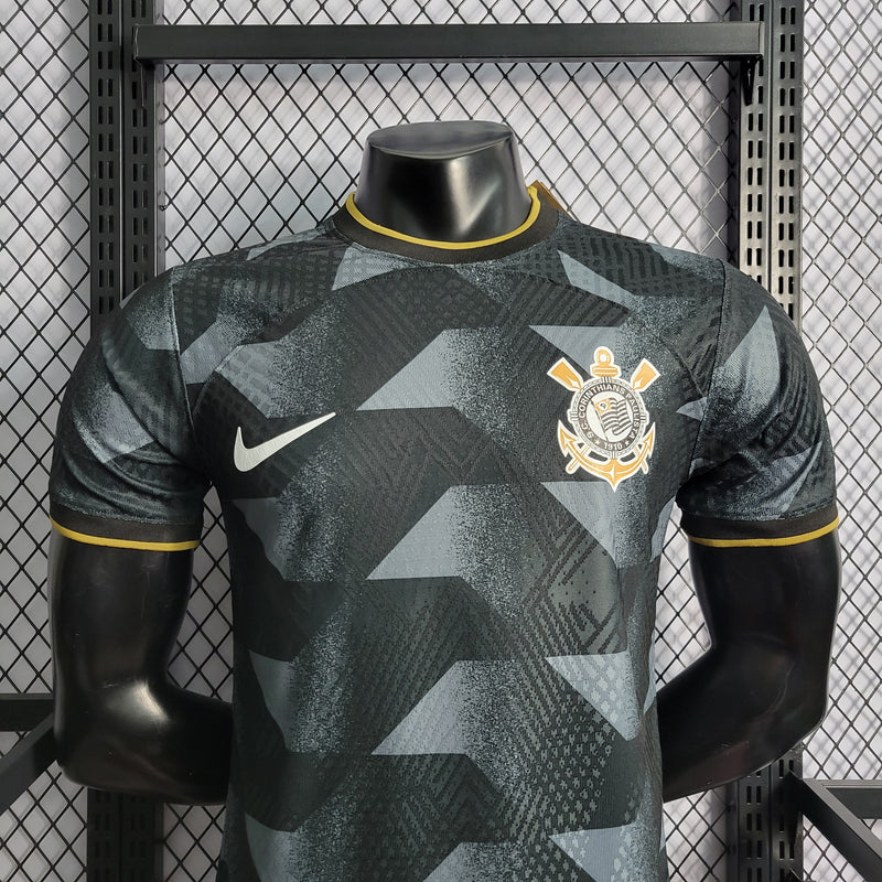 CAMISA DO CORINTHIANS 22/23 BLACK VERSÃO PLAYER